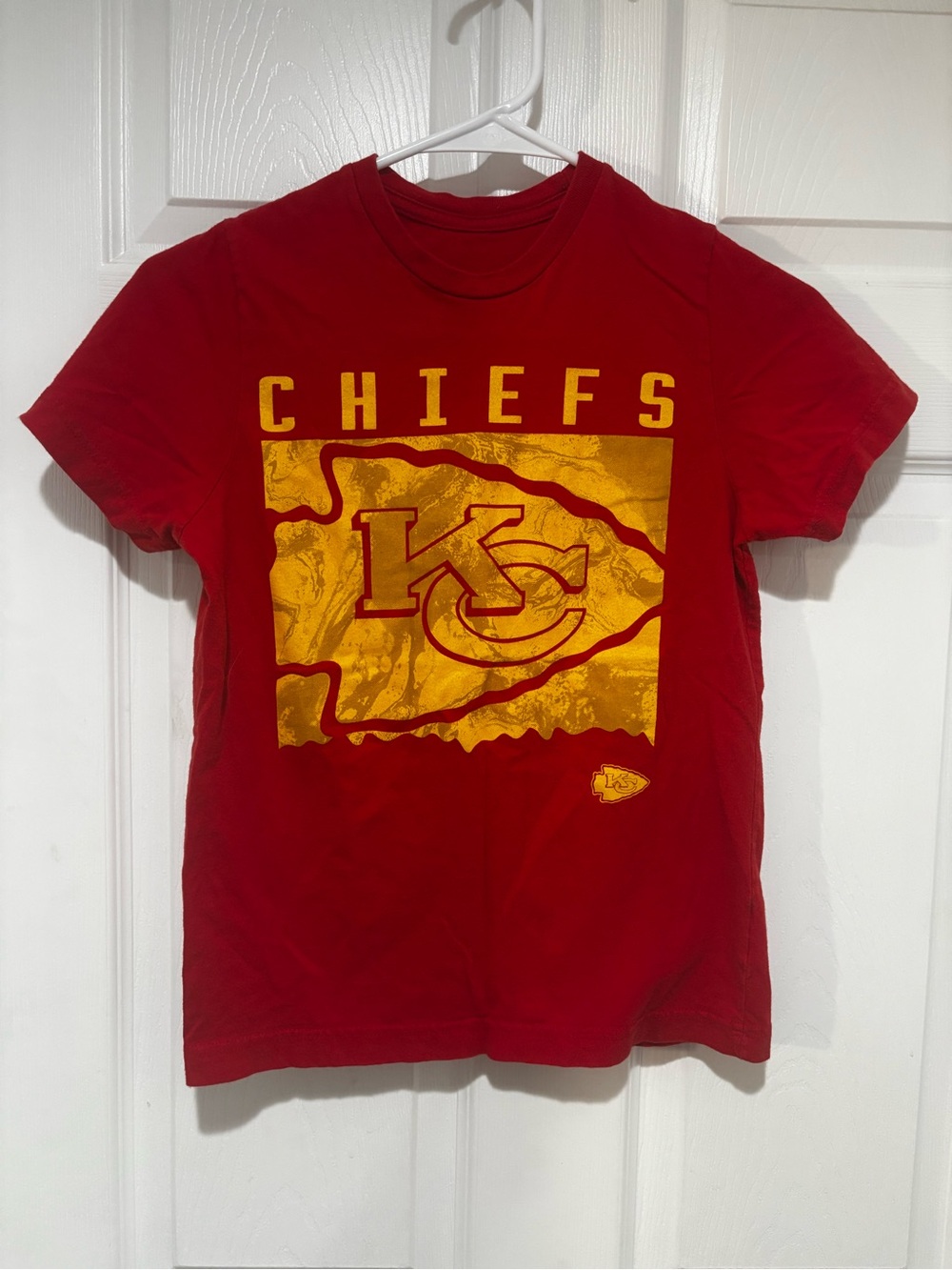 NFL Kansas City Chiefs Red & Gold Double-Sided Graphic Tee
